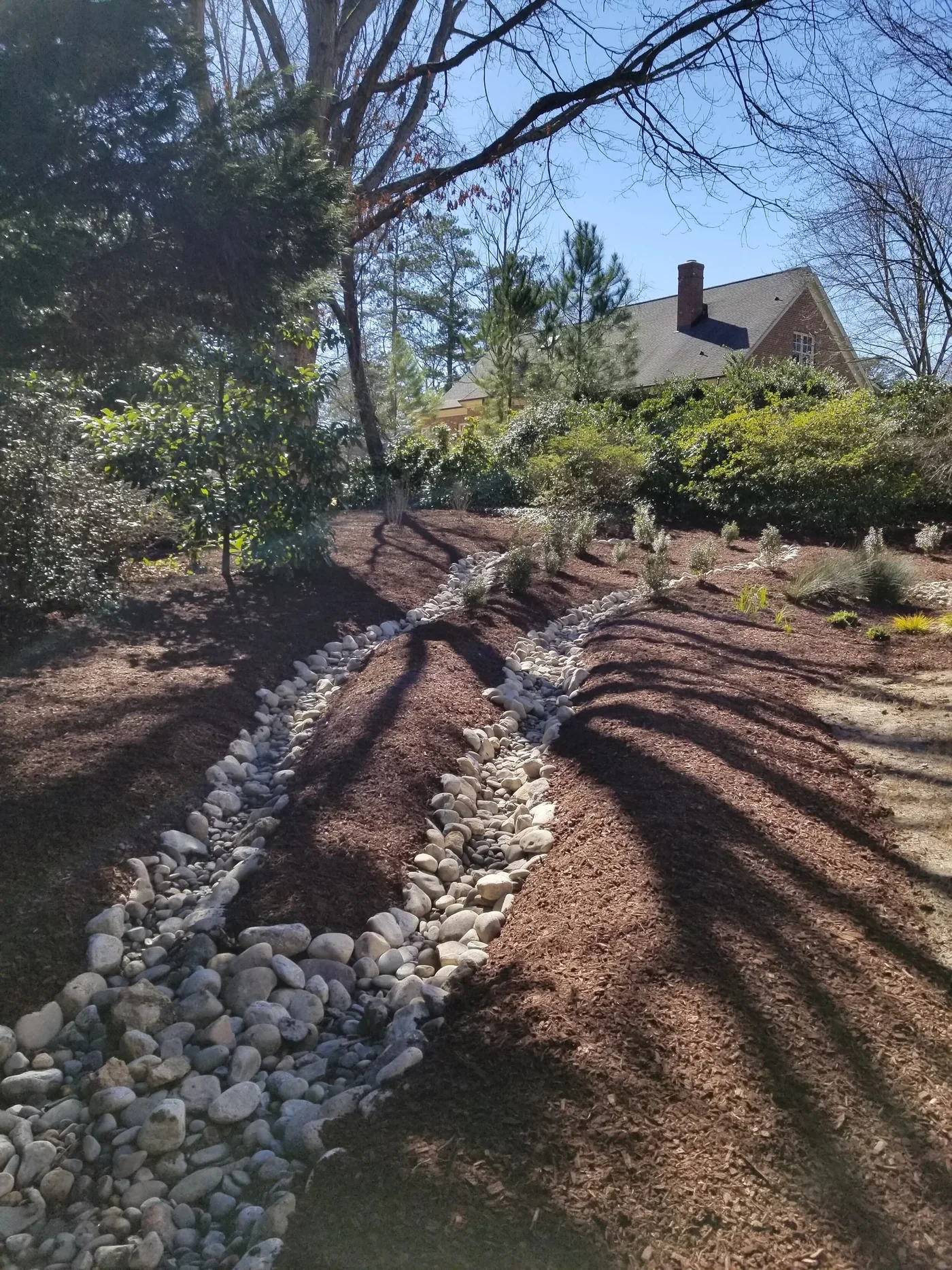Wake Pro mulch & pine straw work
